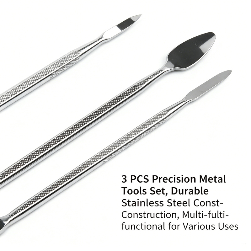 Workshop Electric Tools - Doppelendiges Metall-Hebelwerkzeug-Set, 3-teilig, für die Demontage