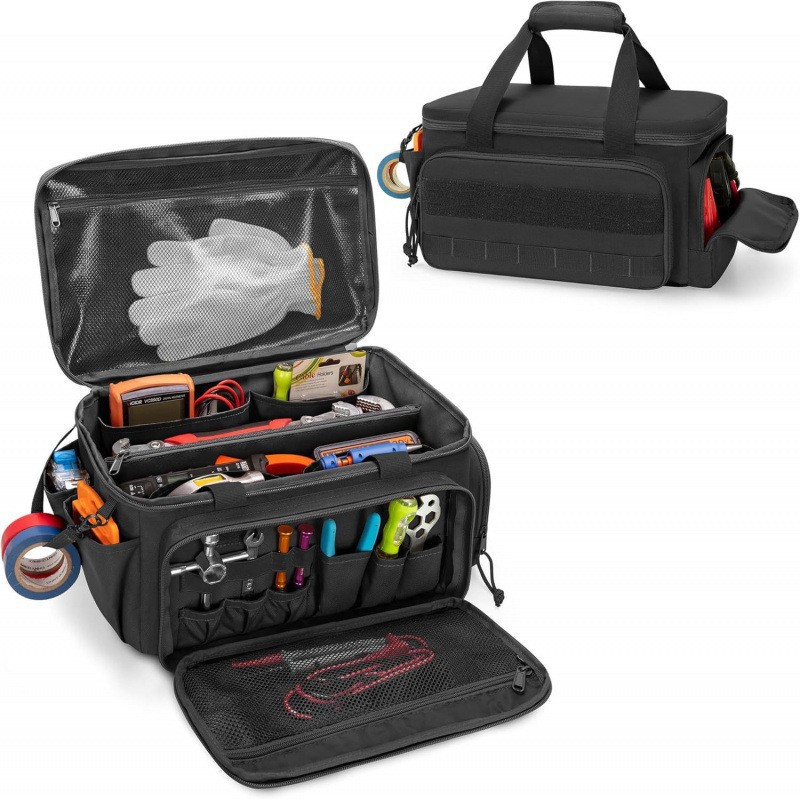 Workshop Tools Organizer - 35,6 cm robuste taktische Werkzeugtasche, rutschfeste
