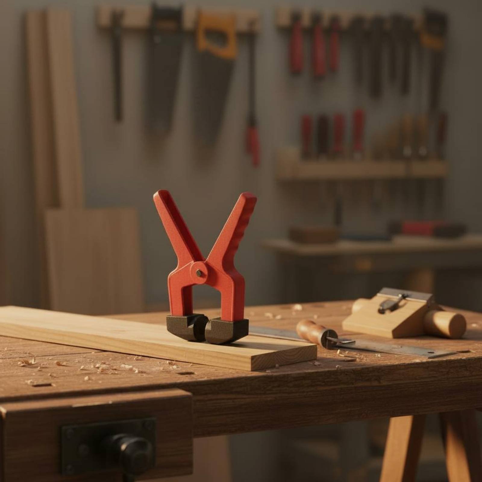 Dreieckige Klemme, rote Kunsts – Workshop Hand Tools Bewertung und Preis