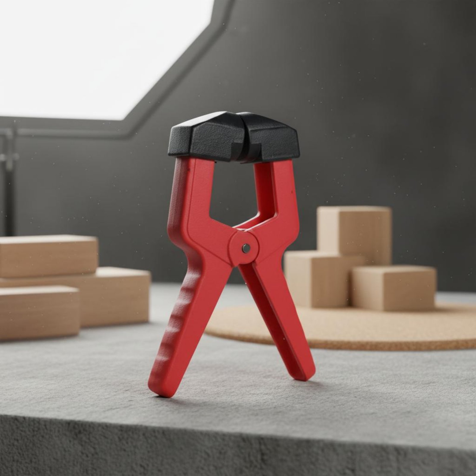 Dreieckige Klemme, rote Kunsts – Workshop Hand Tools Bewertung und Preis