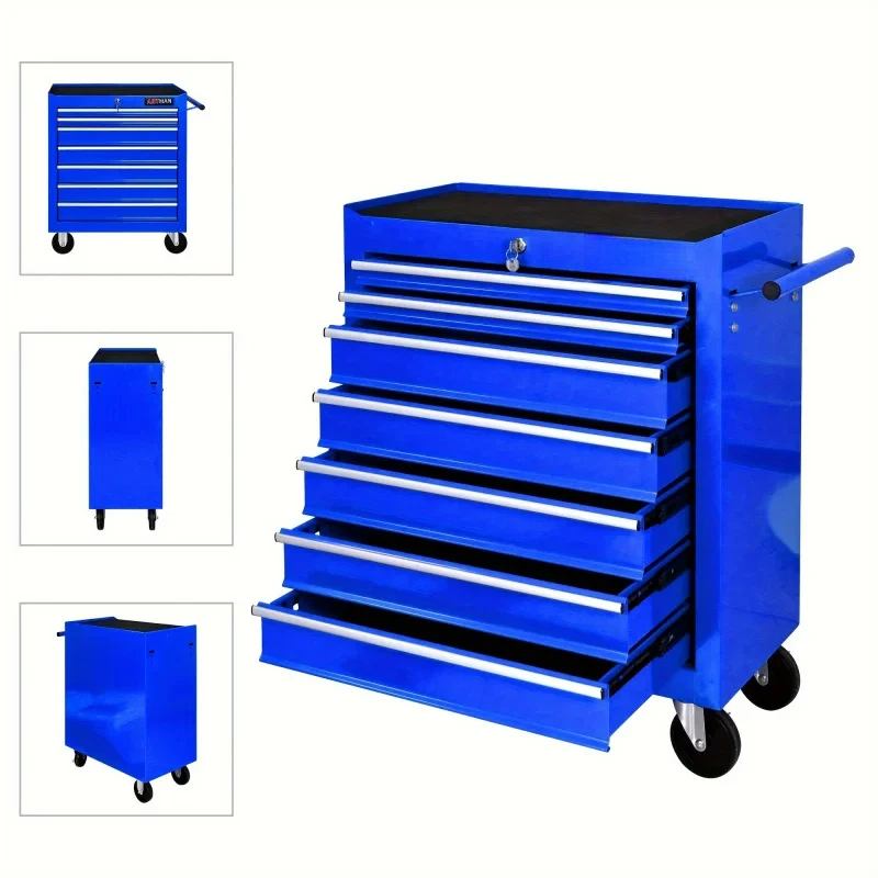 7-Schubladen Blauer Multifunkt – Tools At Workshop Bewertung und Preis