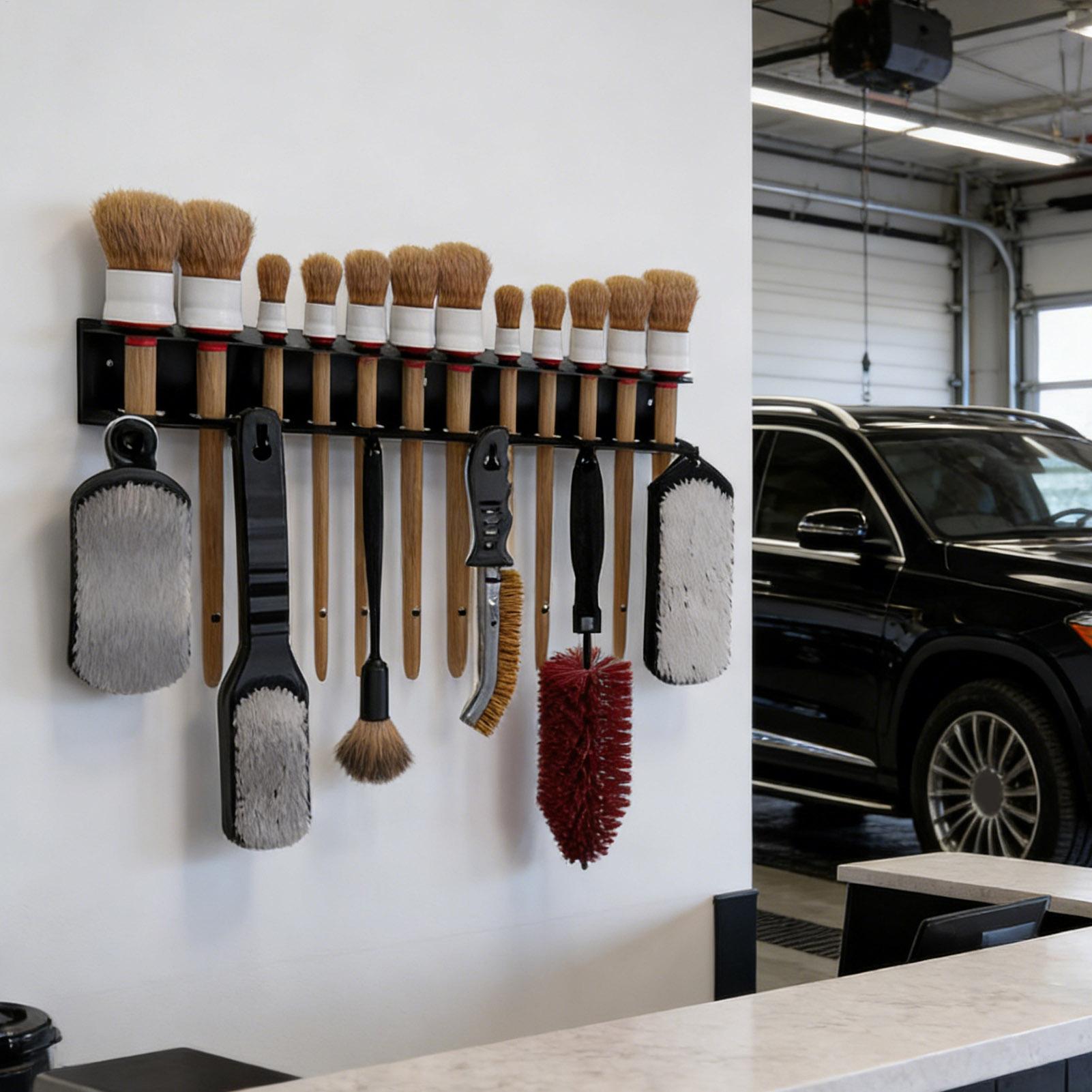 Detailing-Bürstenhalter aus St – Workshop Tools On Wall Bewertung und Preis