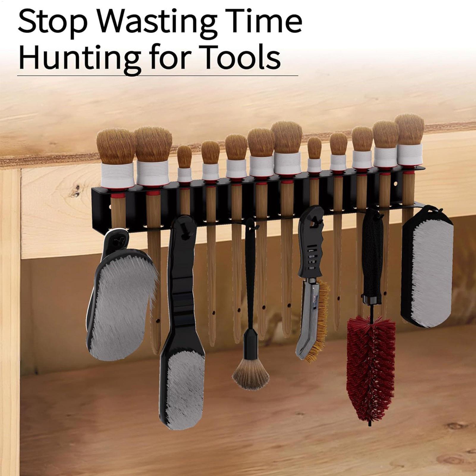 Detailing-Bürstenhalter aus St – Workshop Tools On Wall Bewertung und Preis