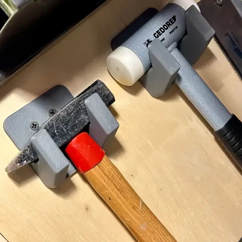 1 Stück Wandmontiertes Hammer- – Workshop Tools Pictures Bewertung und Preis